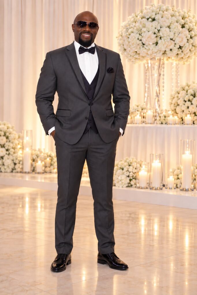 Carl Davis, groomsman