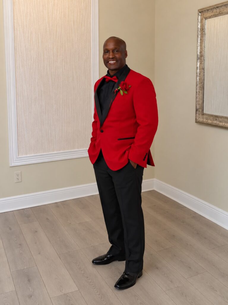 Kenneth Johnson, groomsman