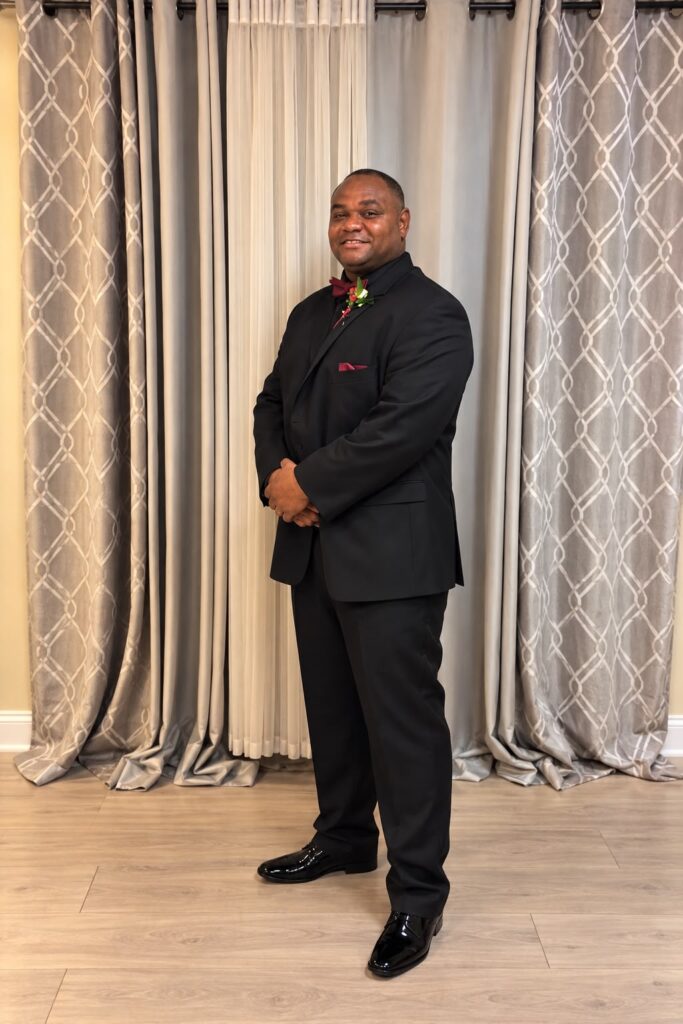 Lavell Brown, groomsman